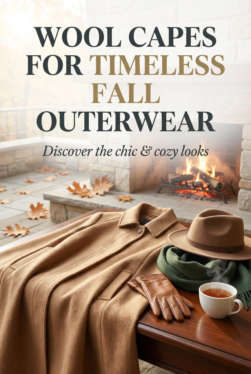 Wool Capes For Timeless Fall Outerwear - photo 2