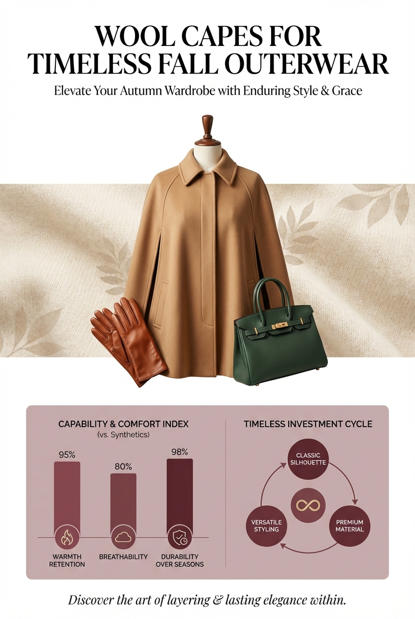 Wool Capes For Timeless Fall Outerwear - photo 3