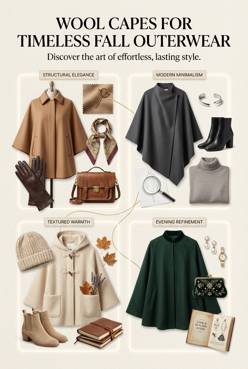 Wool Capes For Timeless Fall Outerwear - photo 4
