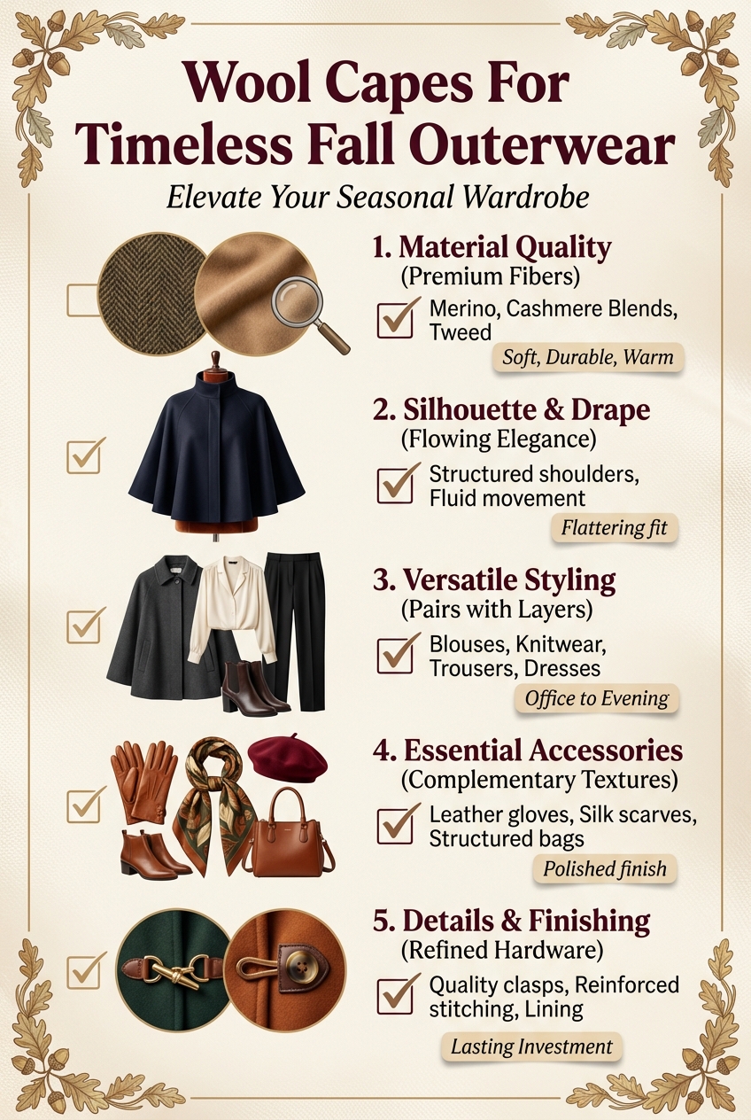 Wool Capes For Timeless Fall Outerwear - photo 5