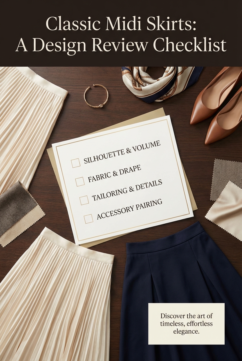 Classic Midi Skirts With Subtle Volume - photo 5