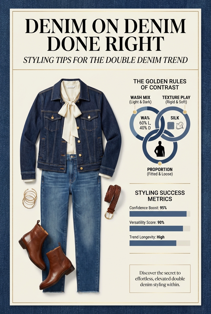 Denim On Denim Done Right Styling Tips For The Double Denim Trend - photo 3