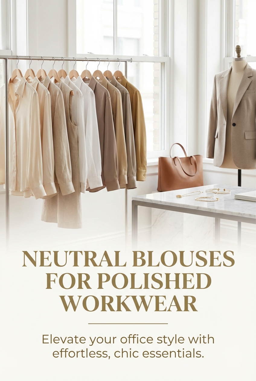 Neutral Blouses For Polished Workwear - photo 2