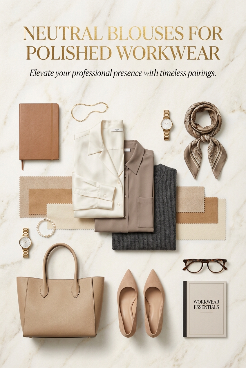 Neutral Blouses For Polished Workwear - photo 4