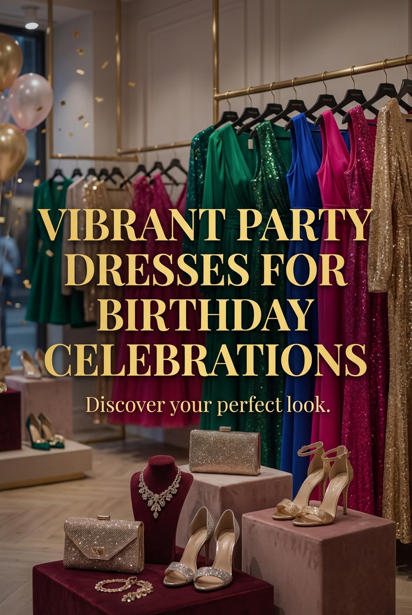 Vibrant Party Dresses For Birthday Celebrations - photo 2