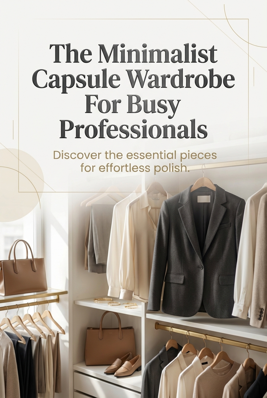 The Minimalist Capsule Wardrobe For Busy Professionals - photo 2