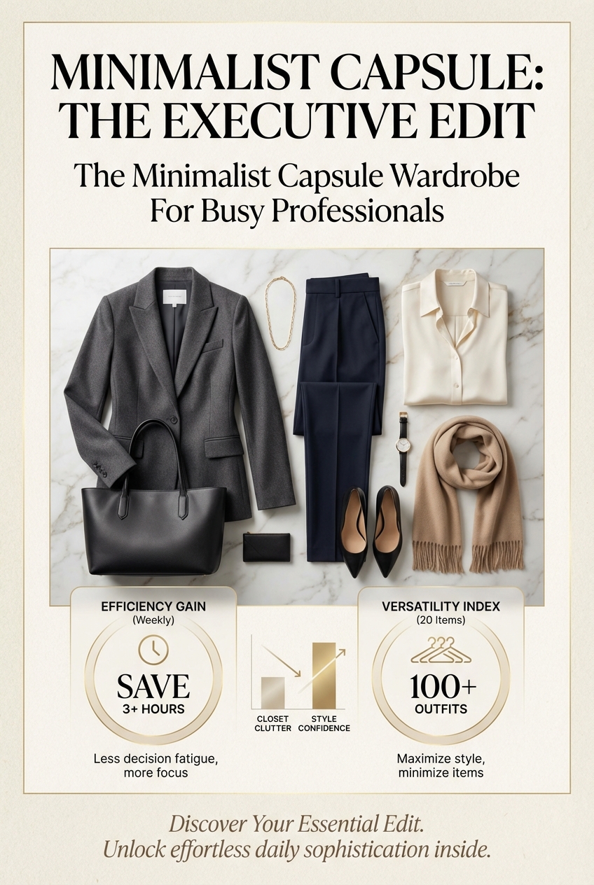The Minimalist Capsule Wardrobe For Busy Professionals - photo 3