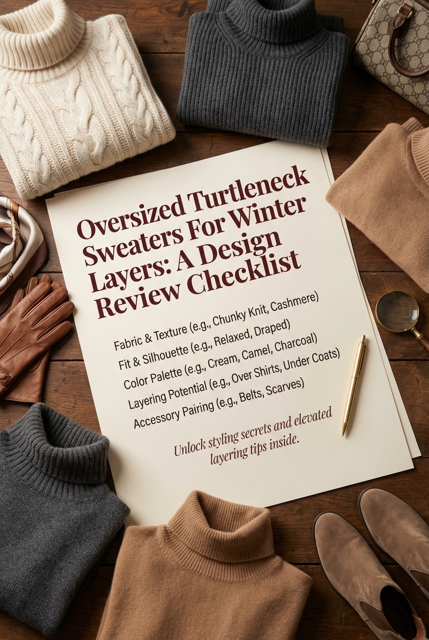 Oversized Turtleneck Sweaters For Winter Layers - photo 5