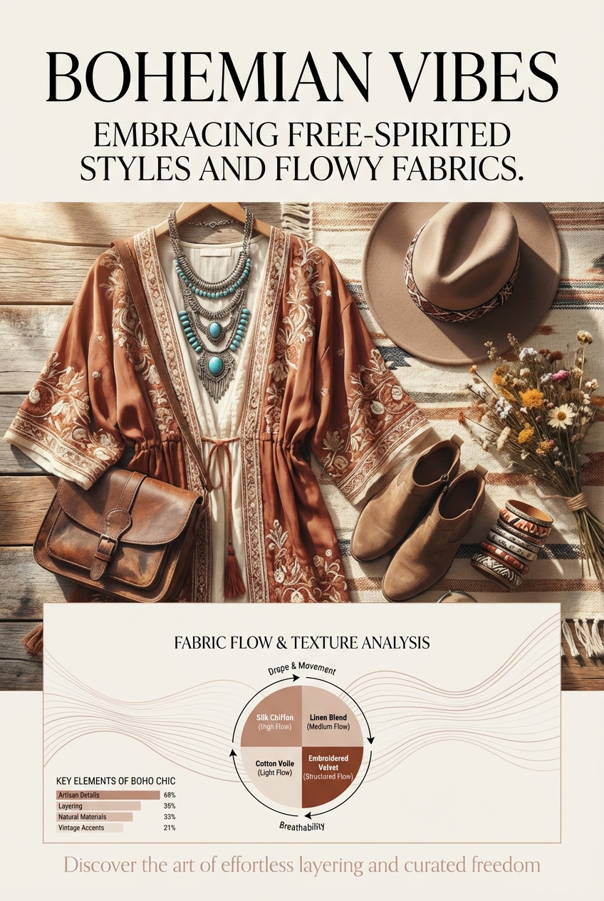 Bohemian Vibes Embracing Free Spirited Styles And Flowy Fabrics - photo 3