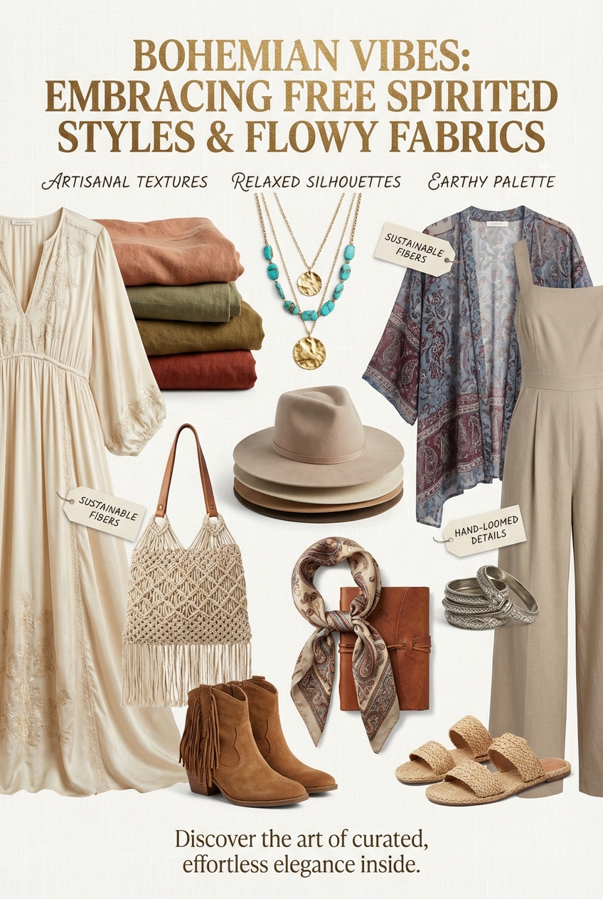 Bohemian Vibes Embracing Free Spirited Styles And Flowy Fabrics - photo 4