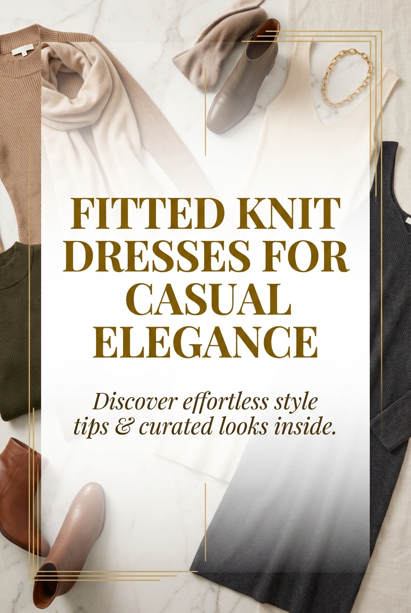 Fitted Knit Dresses For Casual Elegance - photo 2
