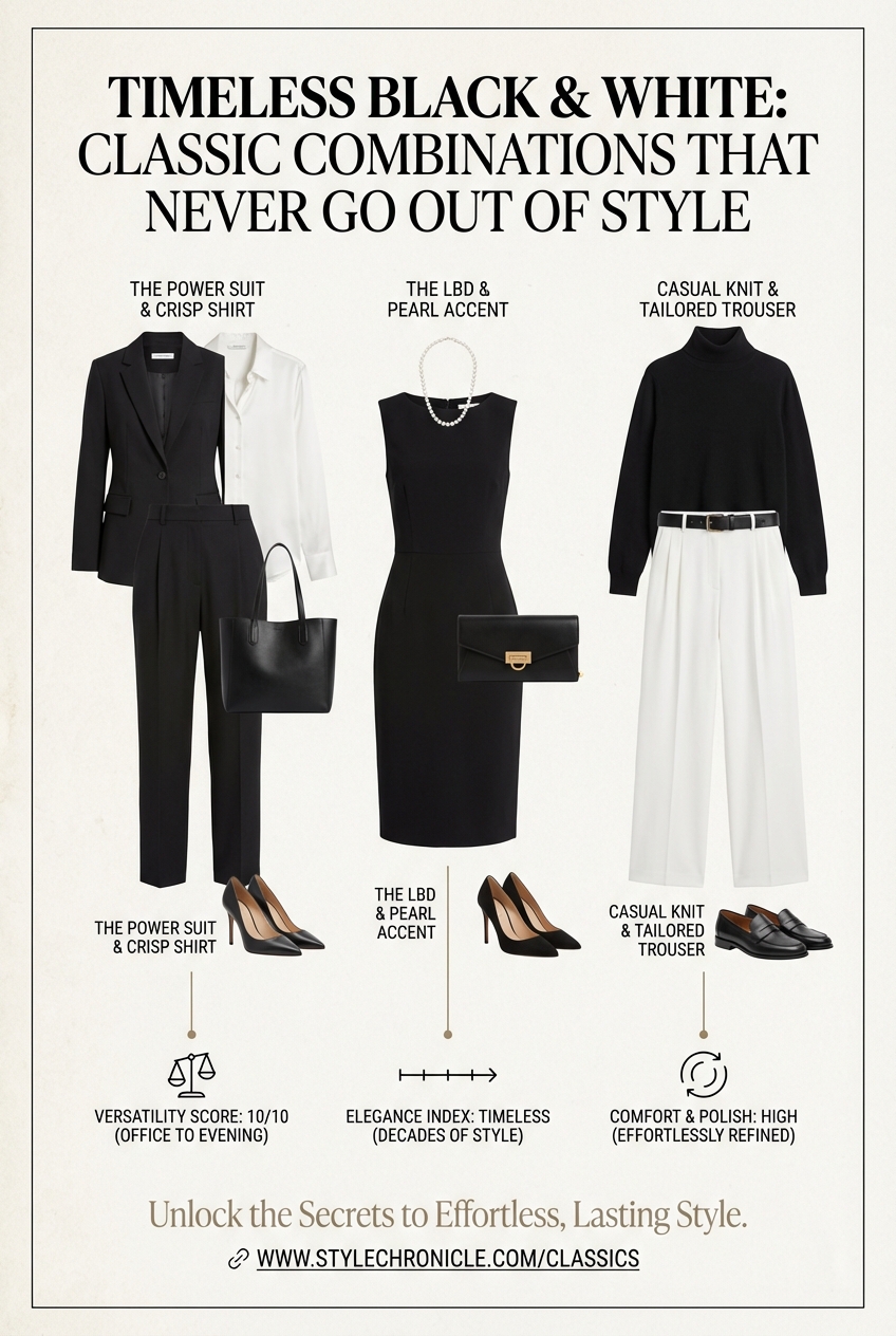 Timeless Black And White Classic Combinations That Never Go Out Of Style - photo 3