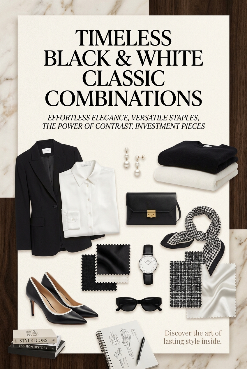 Timeless Black And White Classic Combinations That Never Go Out Of Style - photo 4