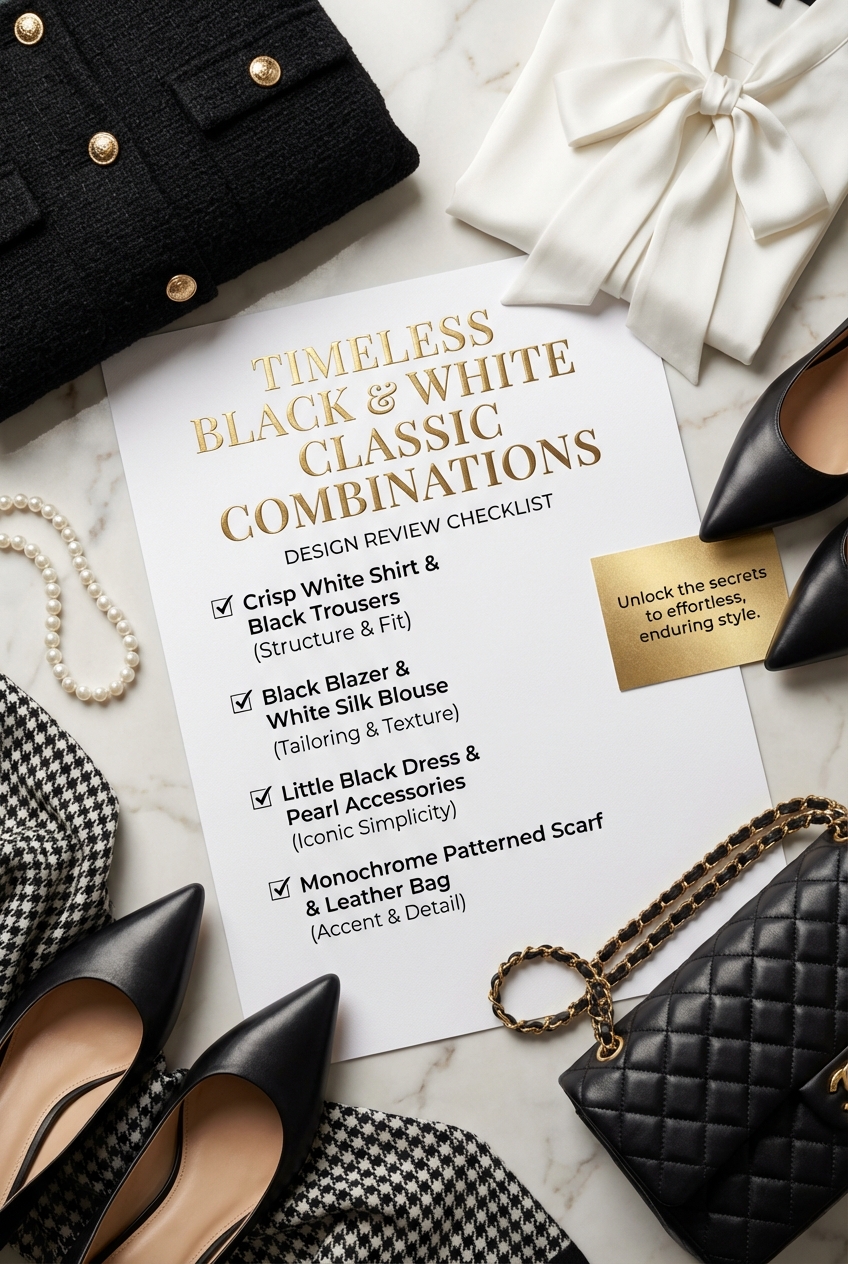 Timeless Black And White Classic Combinations That Never Go Out Of Style - photo 5