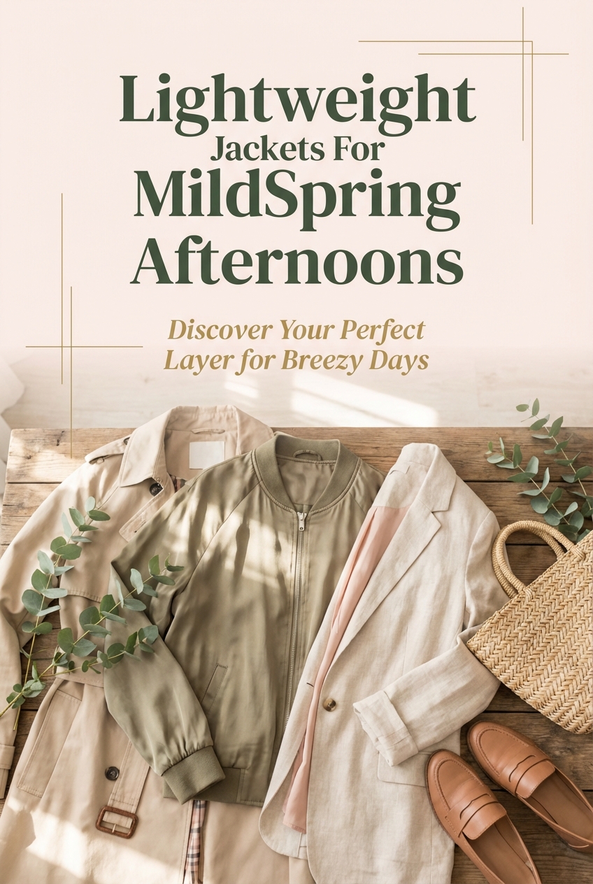 Lightweight Jackets For Mild Spring Afternoons - photo 2