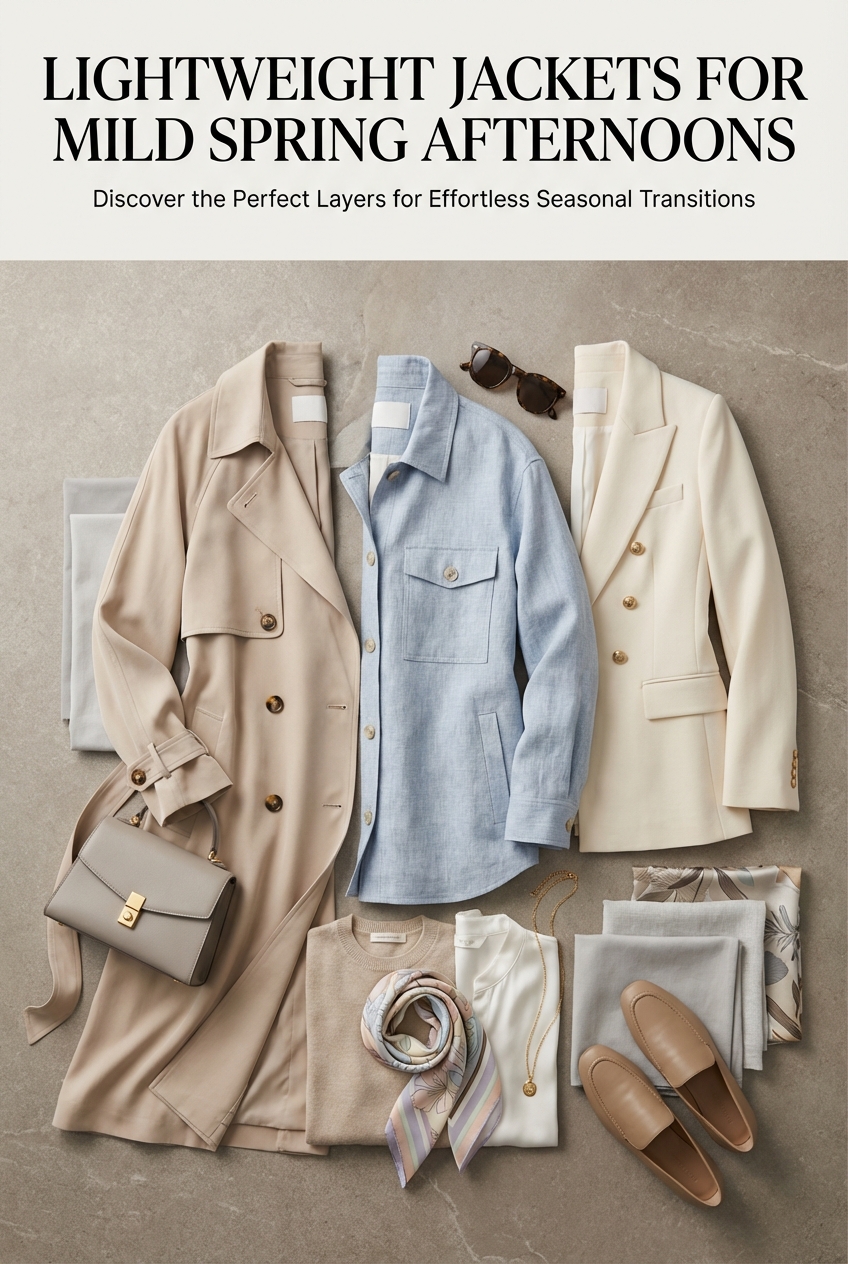 Lightweight Jackets For Mild Spring Afternoons - photo 4