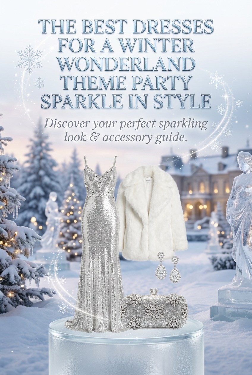 The Best Dresses For A Winter Wonderland Theme Party Sparkle In Style - photo 2
