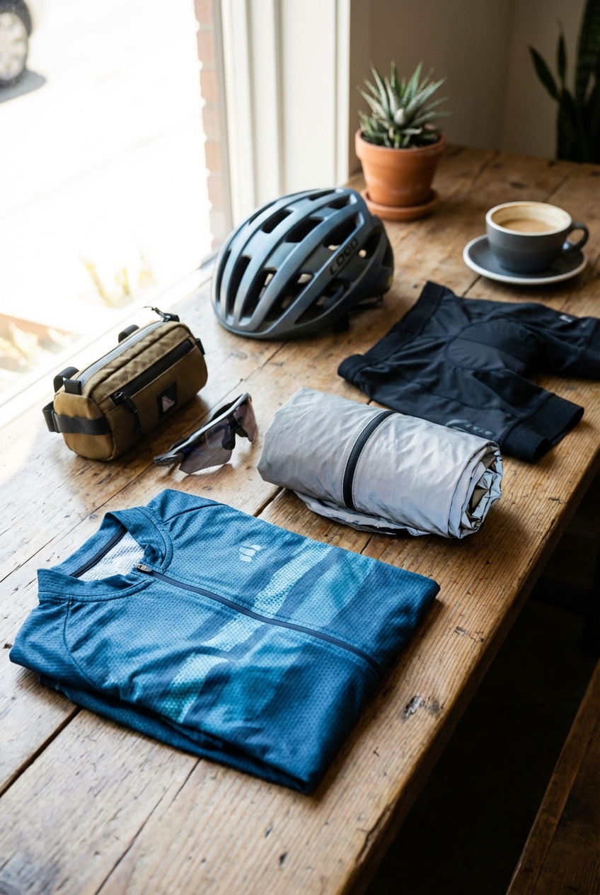 Light Cycling Trip Attire With Breathable Fabrics