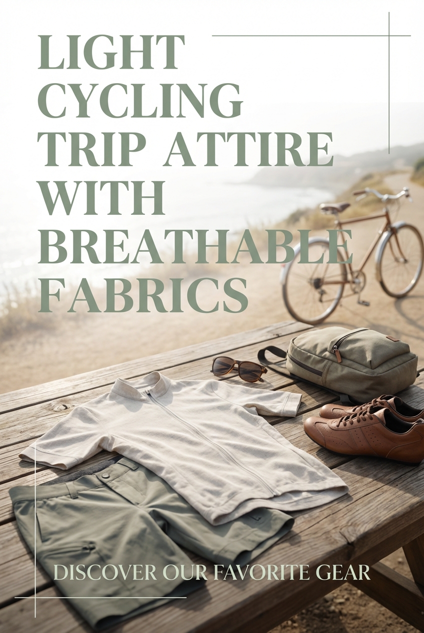 Light Cycling Trip Attire With Breathable Fabrics - photo 2
