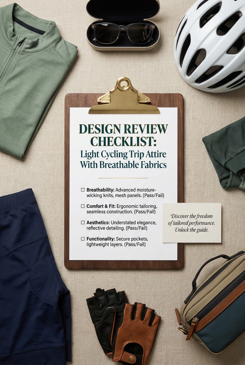 Light Cycling Trip Attire With Breathable Fabrics - photo 5