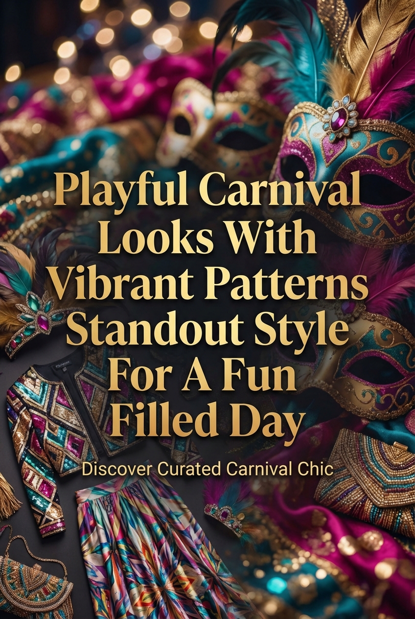 Playful Carnival Looks With Vibrant Patterns Standout Style For A Fun Filled Day - photo 2