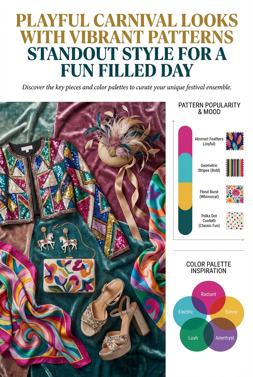 Playful Carnival Looks With Vibrant Patterns Standout Style For A Fun Filled Day - photo 3