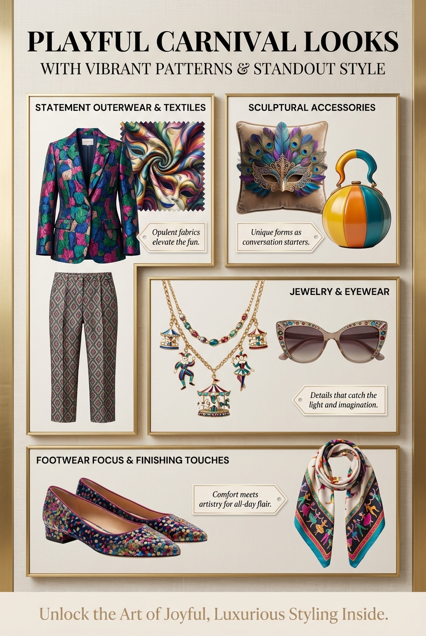 Playful Carnival Looks With Vibrant Patterns Standout Style For A Fun Filled Day - photo 4