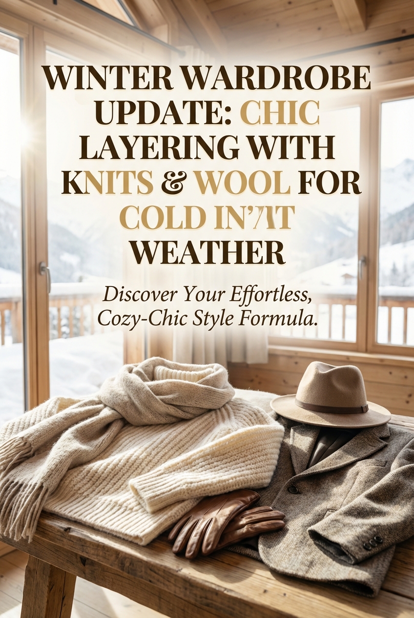 Winter Wardrobe Update Chic Layering With Knits And Wool For Cold Weather - photo 2