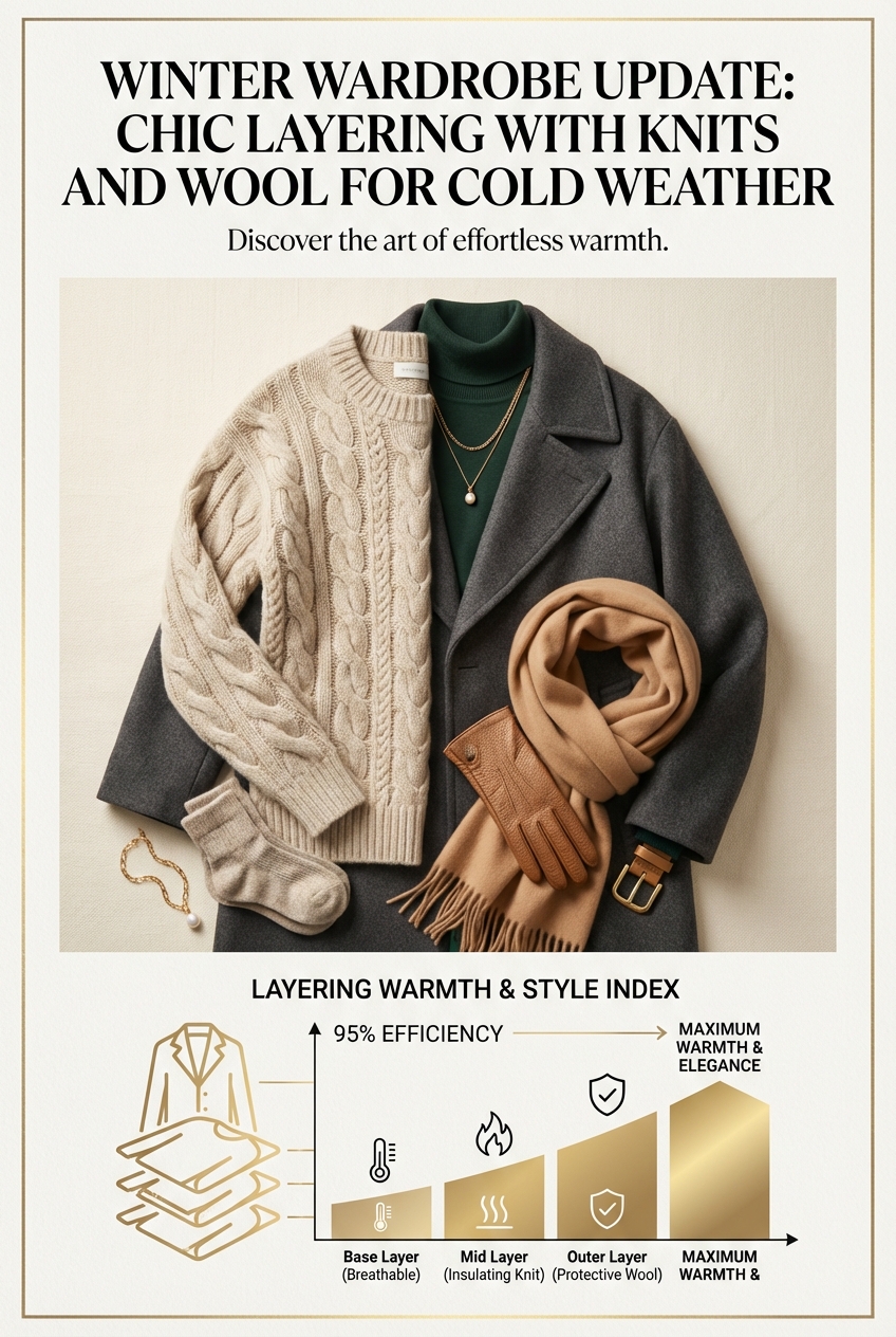 Winter Wardrobe Update Chic Layering With Knits And Wool For Cold Weather - photo 3