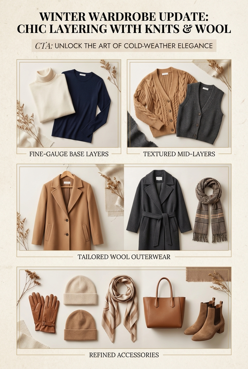 Winter Wardrobe Update Chic Layering With Knits And Wool For Cold Weather - photo 4