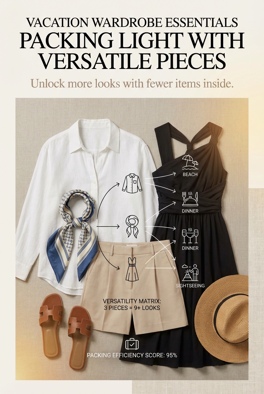 Vacation Wardrobe Essentials Packing Light With Versatile Pieces - photo 3