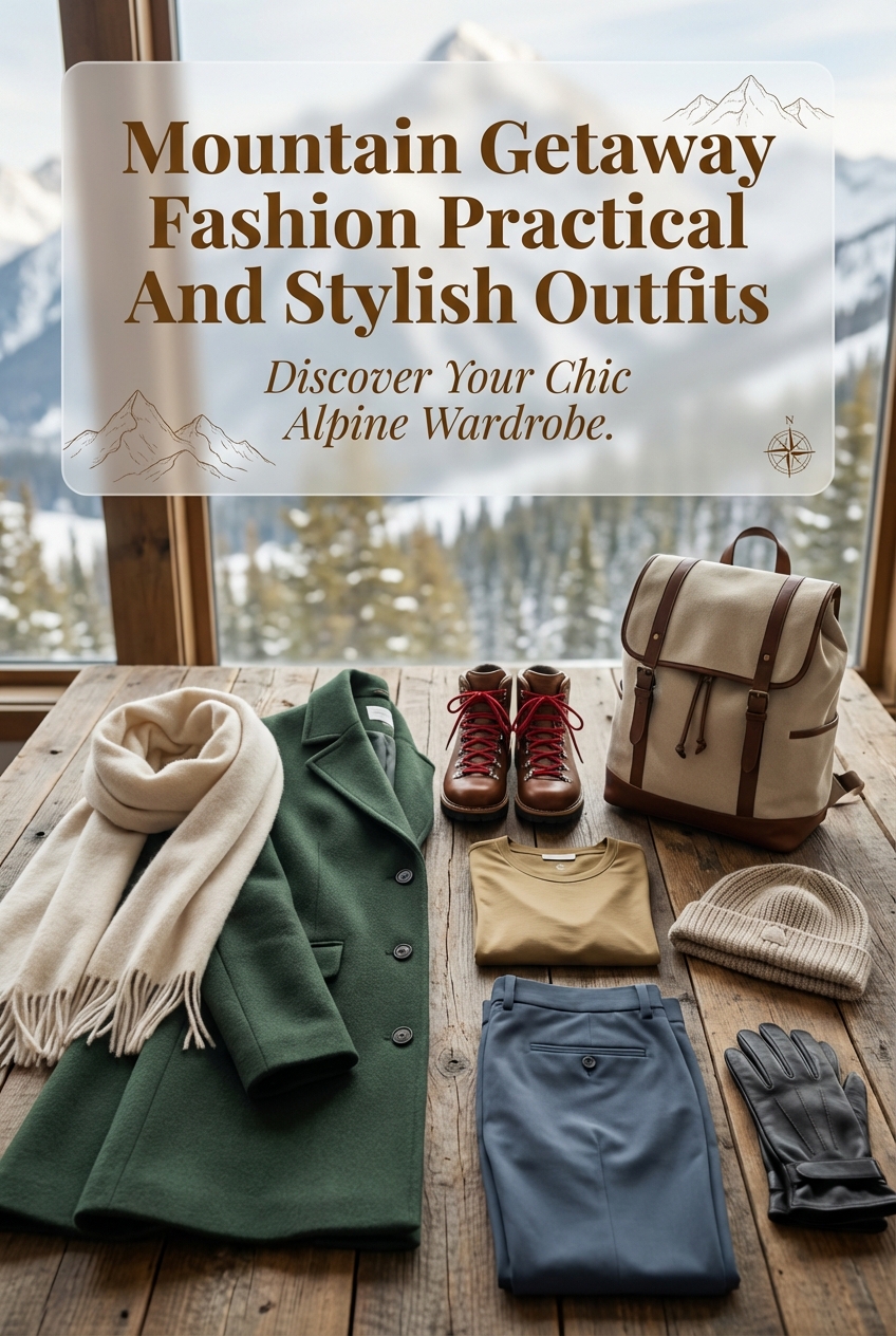 Mountain Getaway Fashion Practical And Stylish Outfits - photo 2