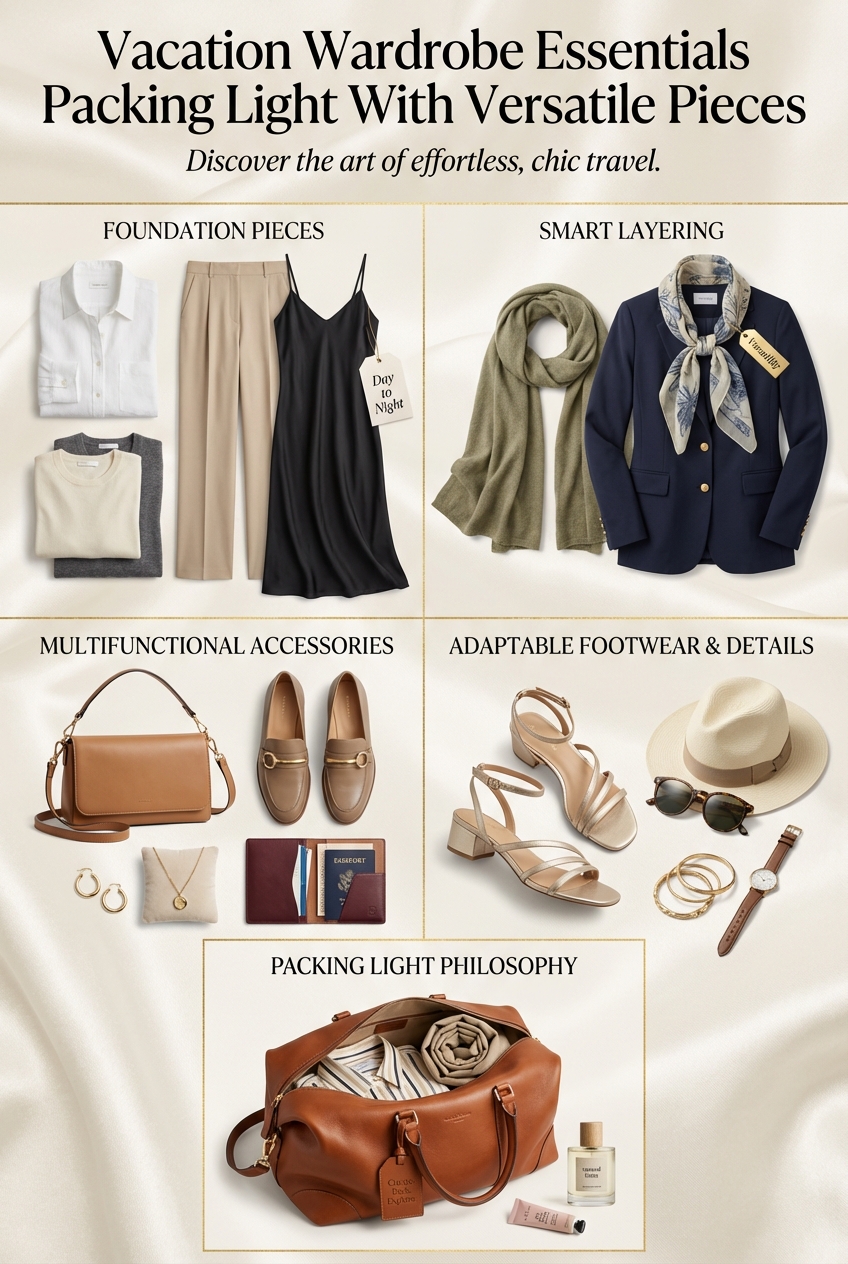 Vacation Wardrobe Essentials Packing Light With Versatile Pieces - photo 4