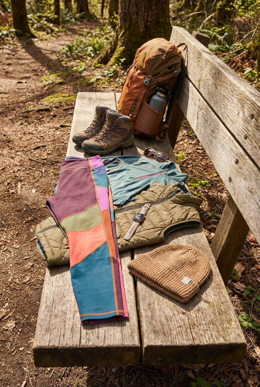 Comfortable Hiking Attire With Activewear Vibes