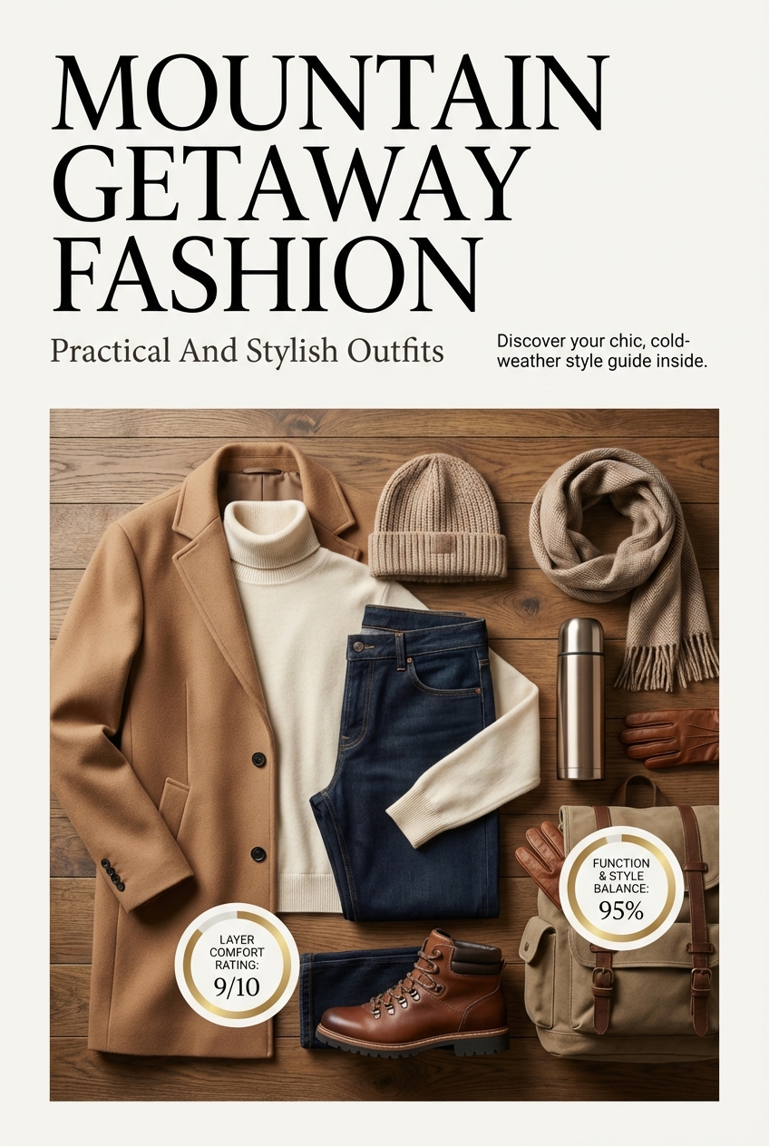 Mountain Getaway Fashion Practical And Stylish Outfits - photo 3