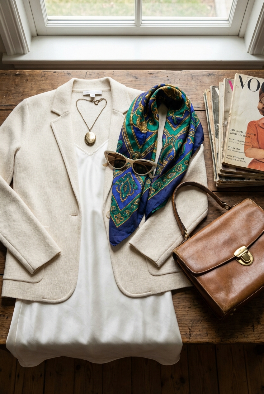 How To Style Vintage Accessories With Modern Outfits