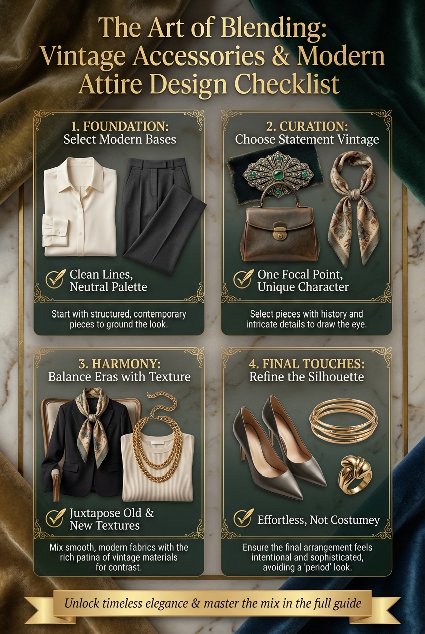 How To Style Vintage Accessories With Modern Outfits - photo 5