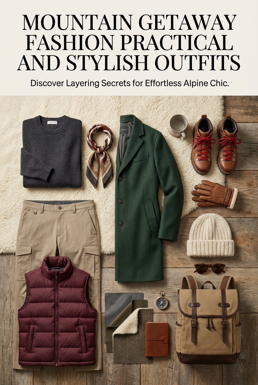 Mountain Getaway Fashion Practical And Stylish Outfits - photo 4