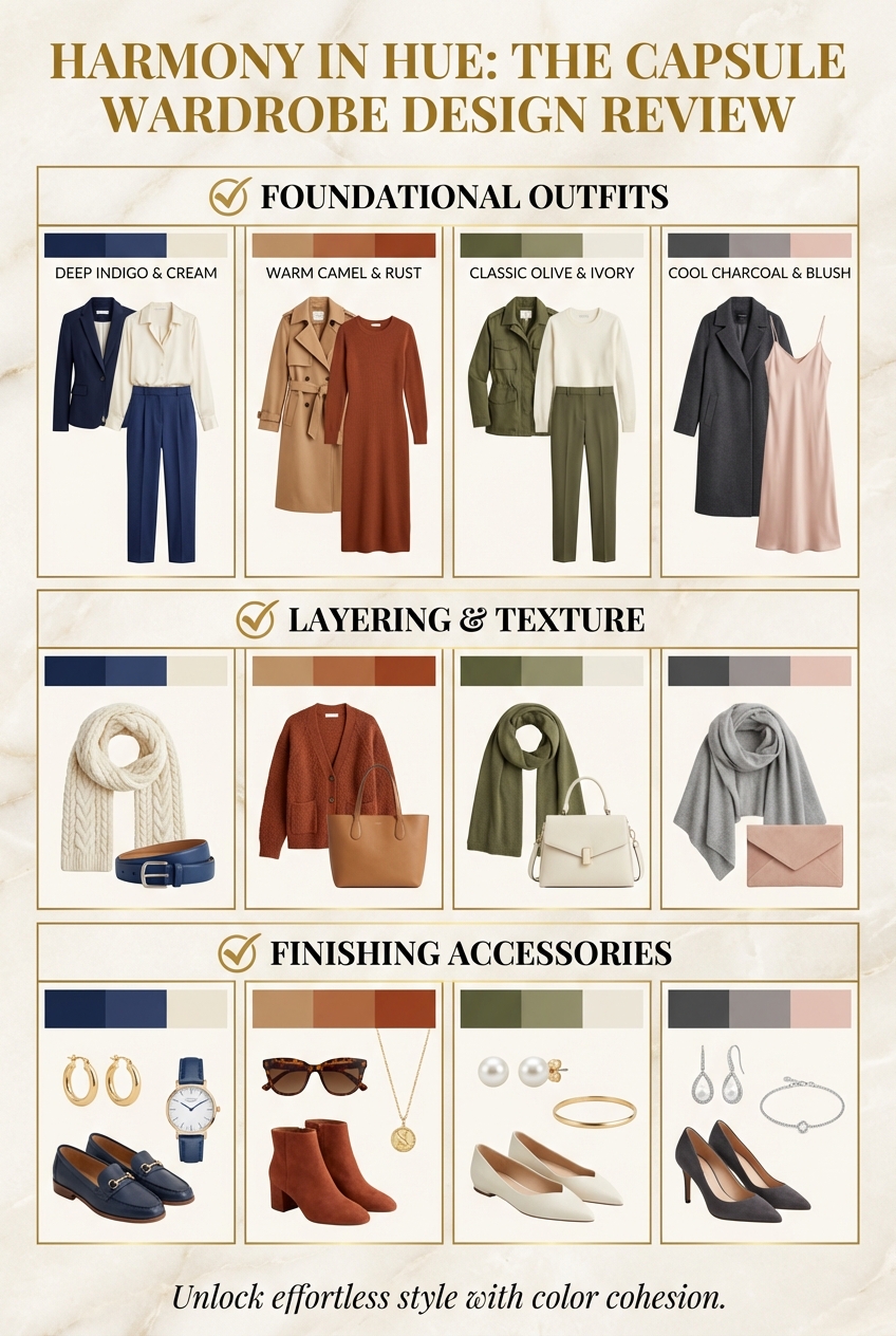 Color Themed Capsule Wardrobes Creating Cohesion Through Hue - photo 5
