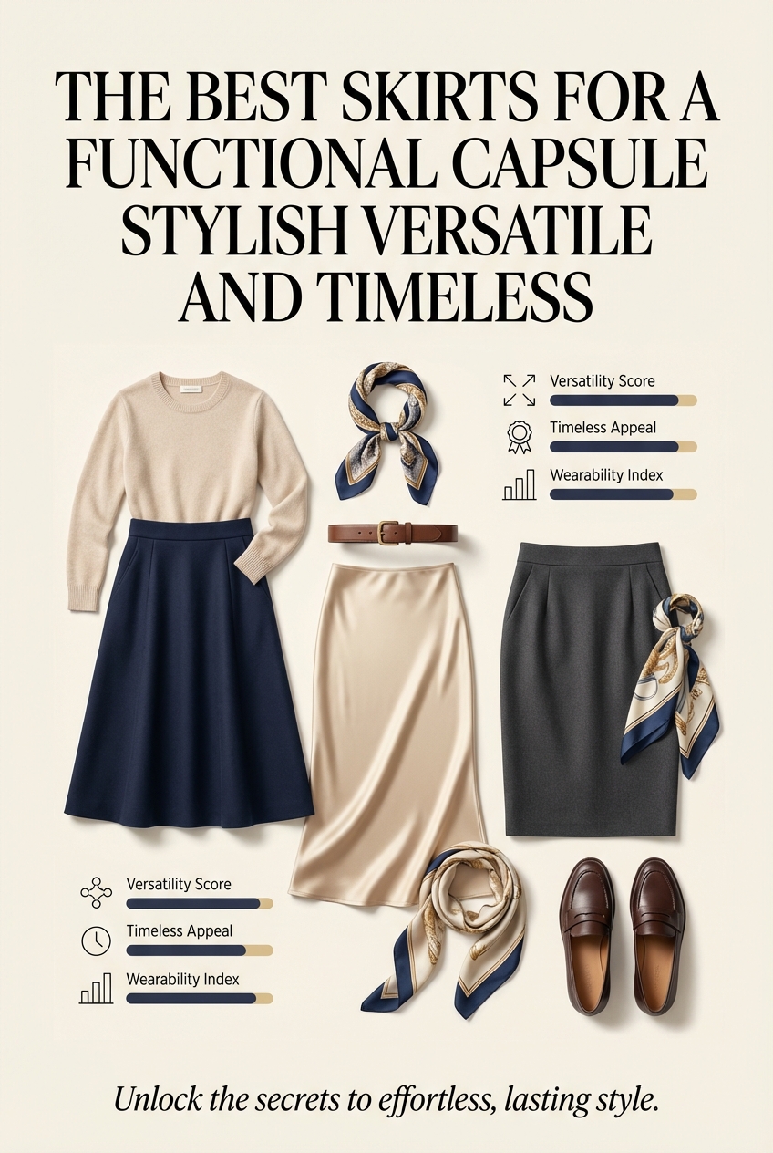 The Best Skirts For A Functional Capsule Wardrobe Stylish Versatile And Timeless - photo 3