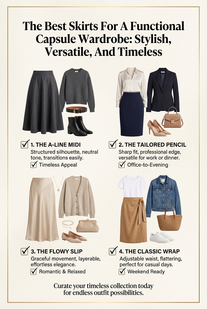 The Best Skirts For A Functional Capsule Wardrobe Stylish Versatile And Timeless - photo 5