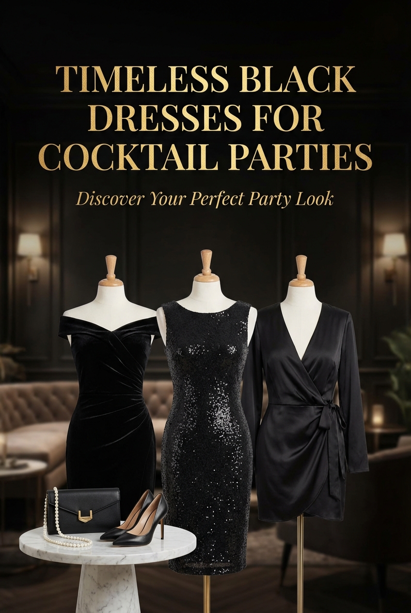 Timeless Black Dresses For Cocktail Parties - photo 2