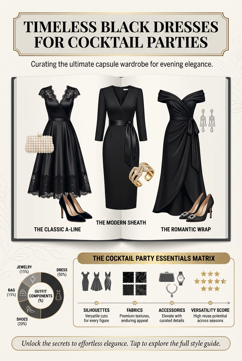 Timeless Black Dresses For Cocktail Parties - photo 3