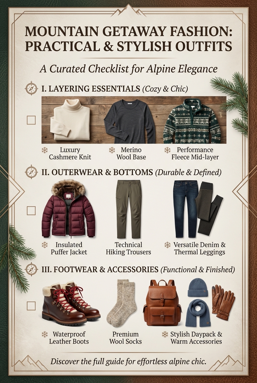 Mountain Getaway Fashion Practical And Stylish Outfits - photo 5
