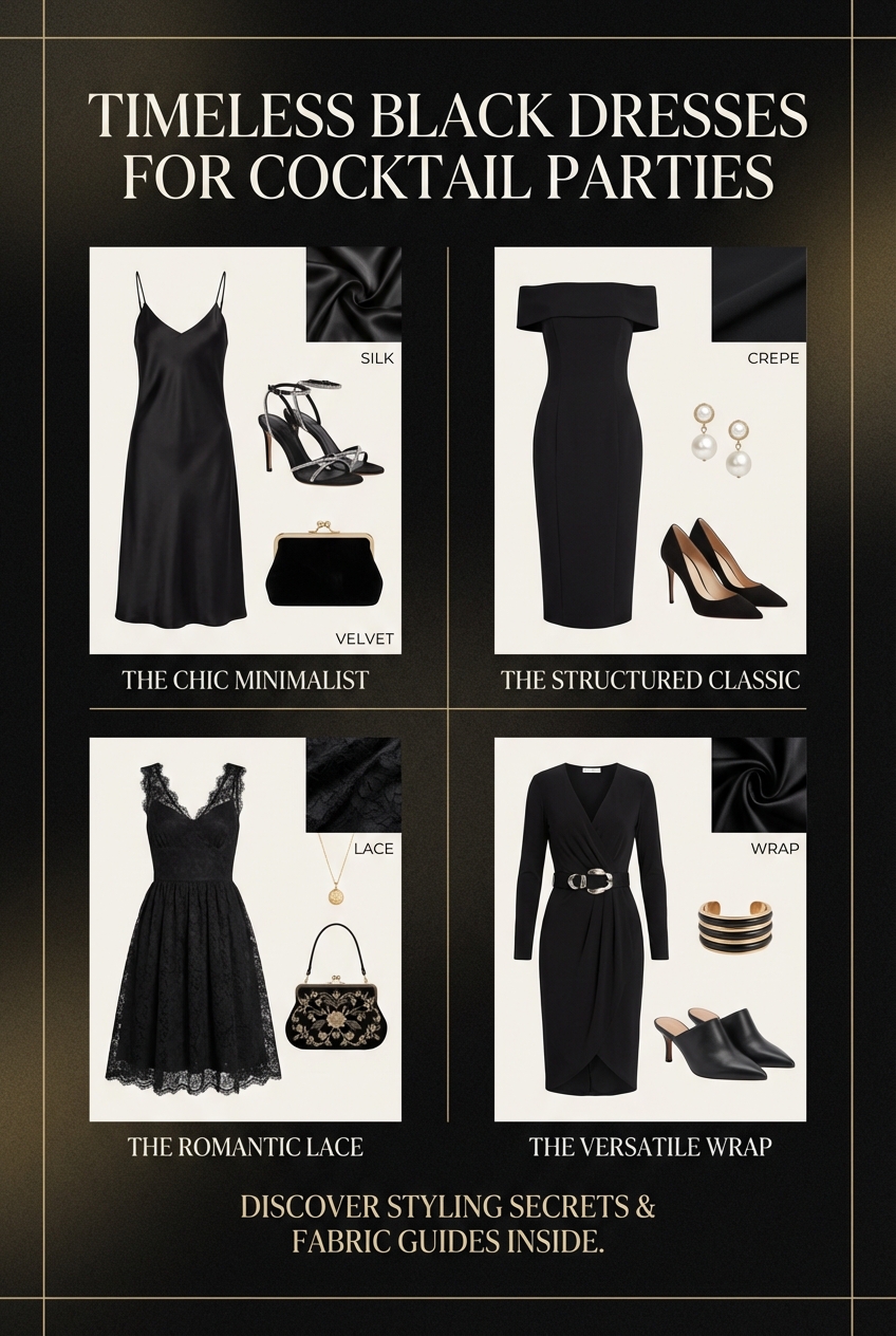 Timeless Black Dresses For Cocktail Parties - photo 4