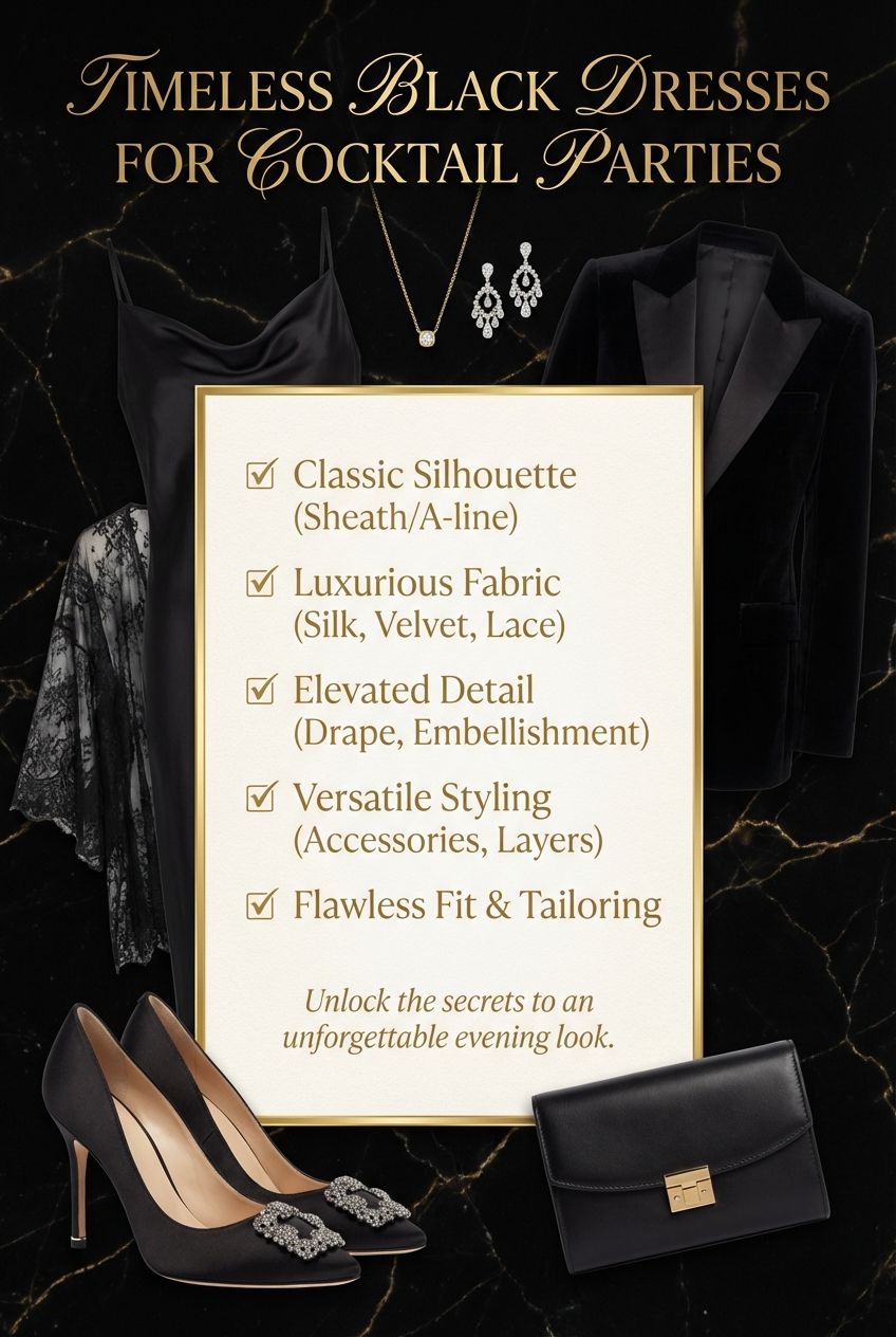 Timeless Black Dresses For Cocktail Parties - photo 5