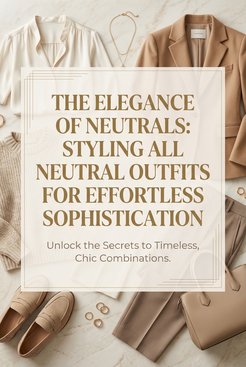 The Elegance Of Neutrals Styling All Neutral Outfits For Effortless Sophistication - photo 2