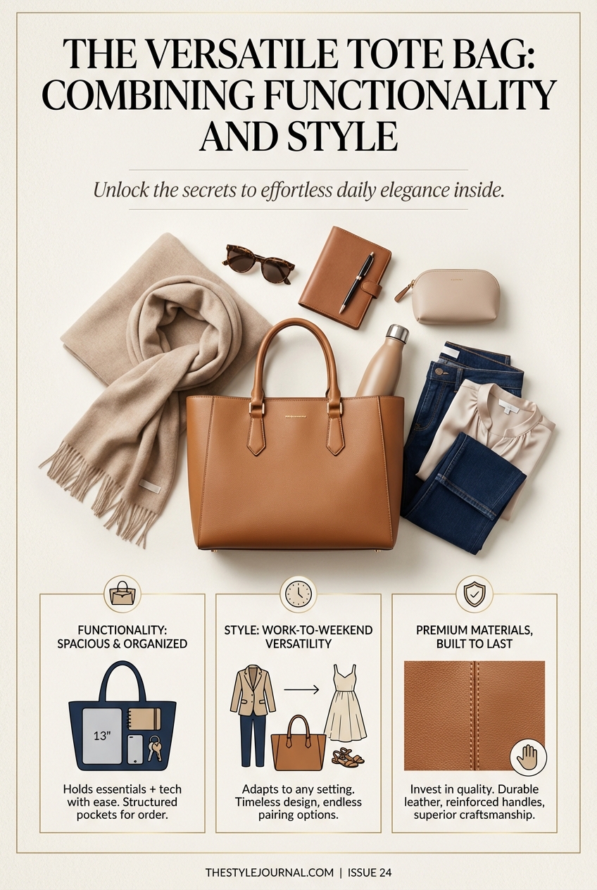 The Versatile Tote Bag Combining Functionality And Style - photo 3