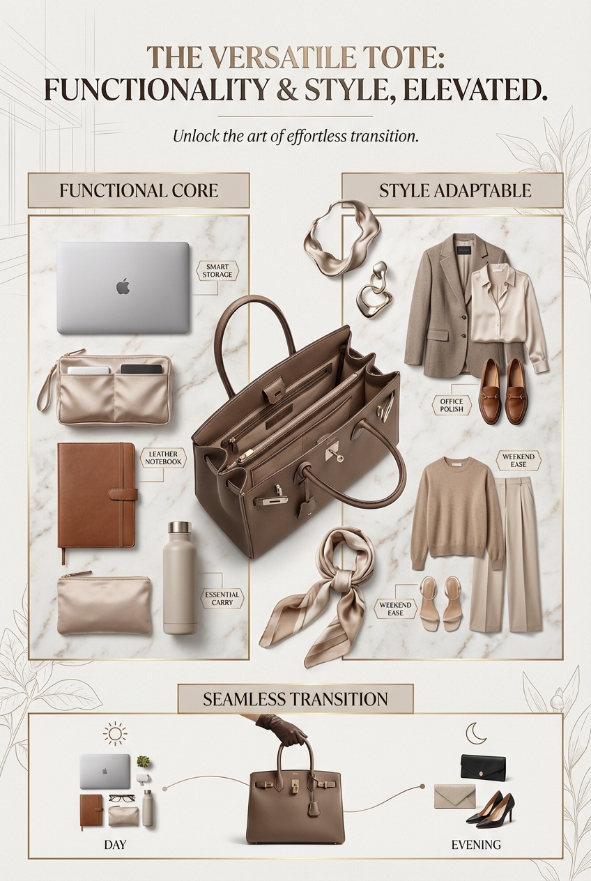 The Versatile Tote Bag Combining Functionality And Style - photo 4