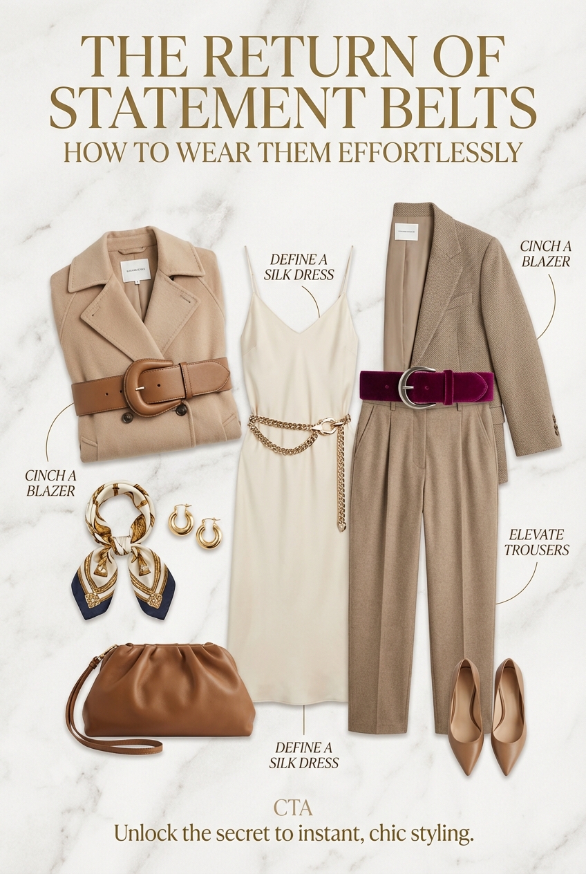The Return Of Statement Belts How To Wear Them Effortlessly - photo 4